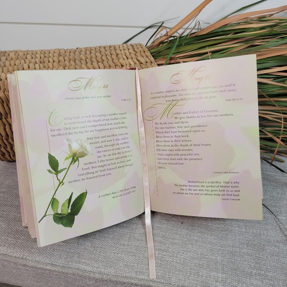 A Mother 's Daily Prayer Book Deluxe Daily Prayer Book By Marie D. Jones - Picture 2 of 5